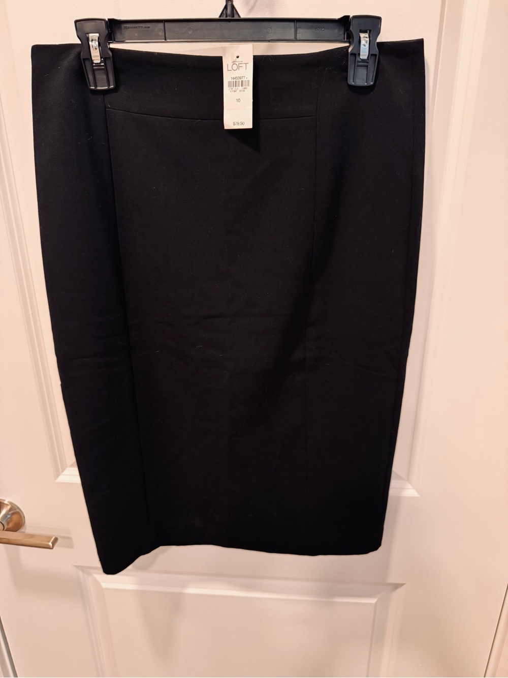 Ann Taylor Black Pencil Skirt - Sleek Office Staple